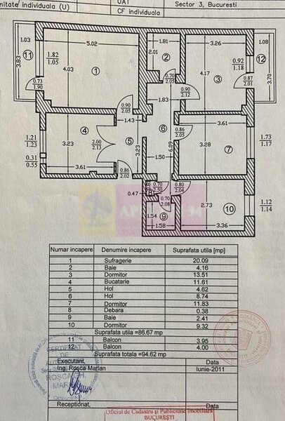Vanzare apartament 4 camere in zona Vitan Mall -Vitanul Nou